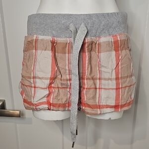 Aerie Plaid Pajama Shorts